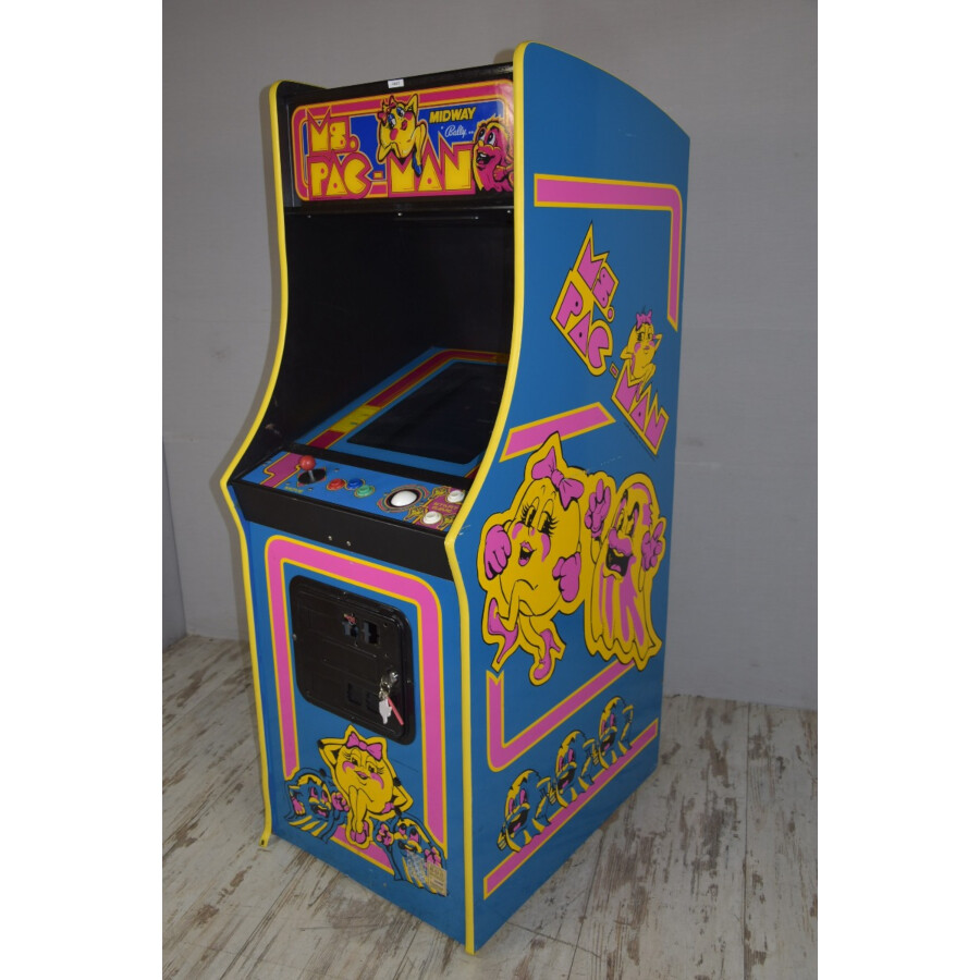 Videospiel Arcadegame Multi Game 60 in 1 im Ms. Pac Man Gehäuse