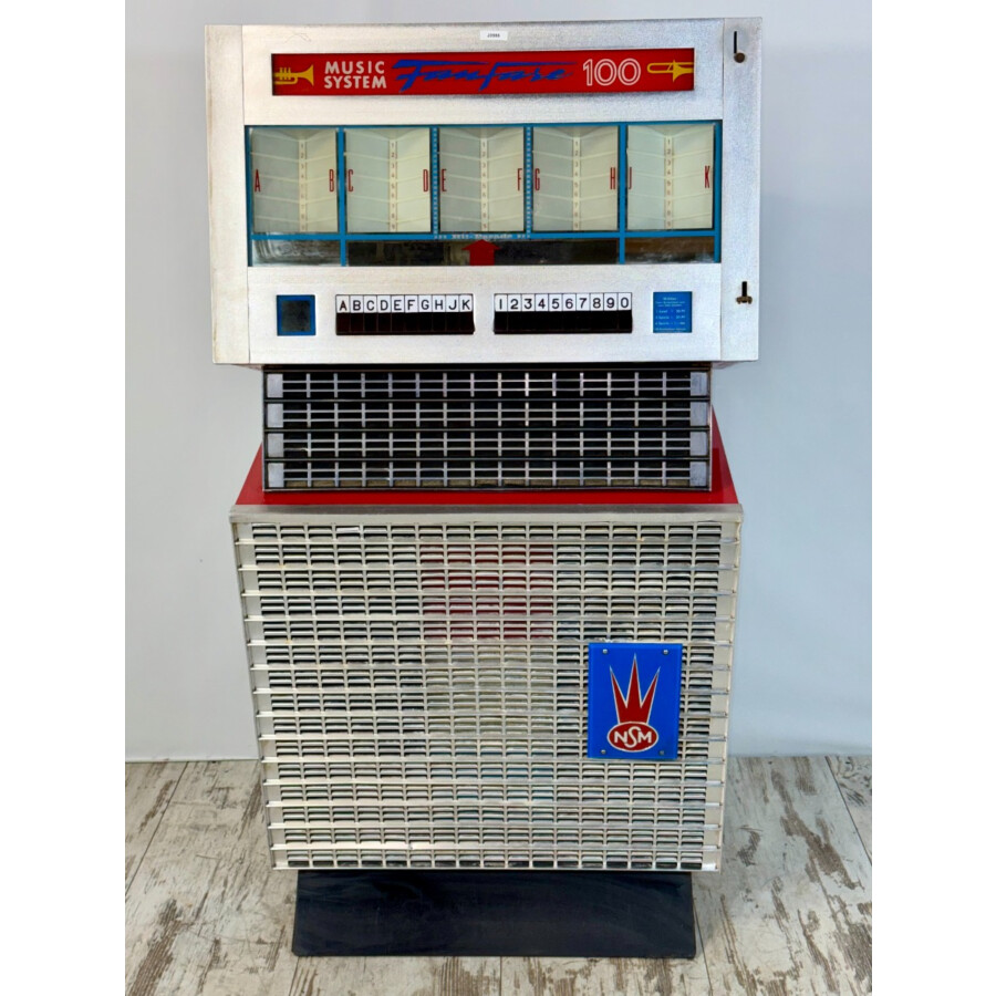 Jukebox NSM Modell Fanfare Silber