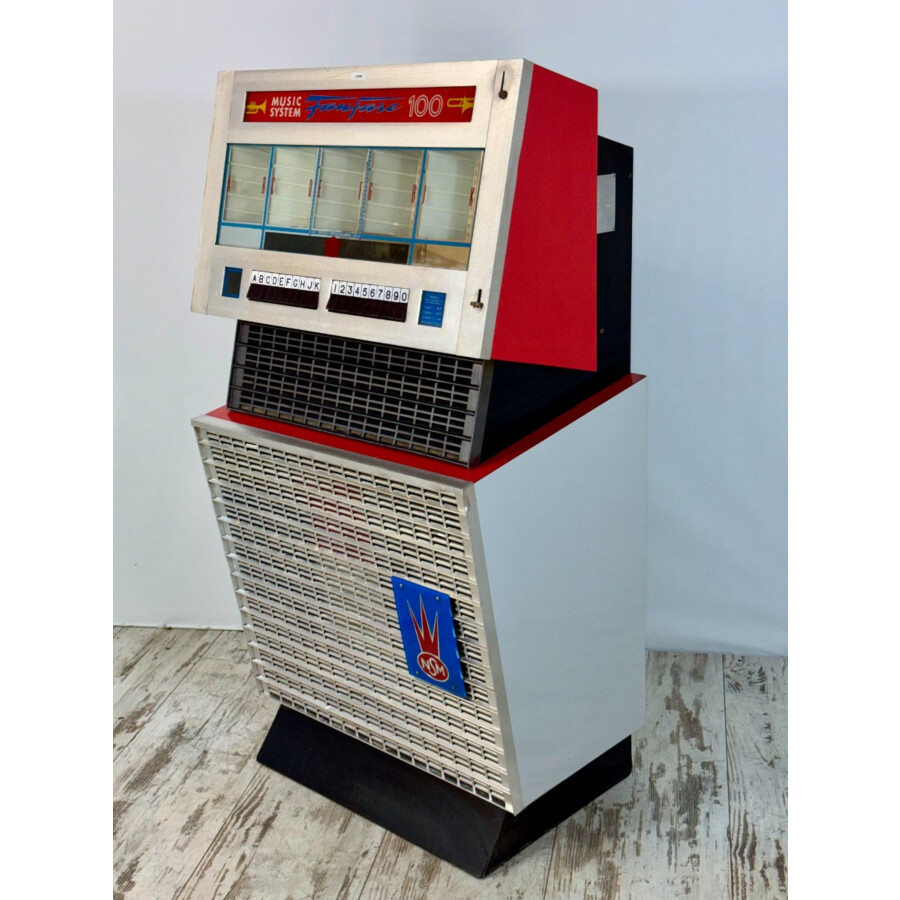 Jukebox NSM Modell Fanfare Silber