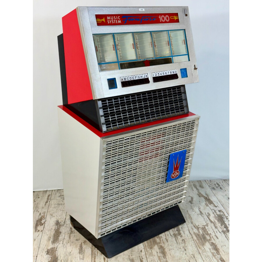 Jukebox NSM Modell Fanfare Silber