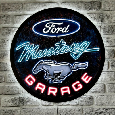 LED Acrylboard Ford Mustang 