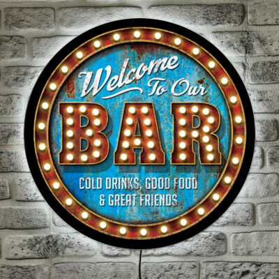 LED Acrylboard Bar Sign