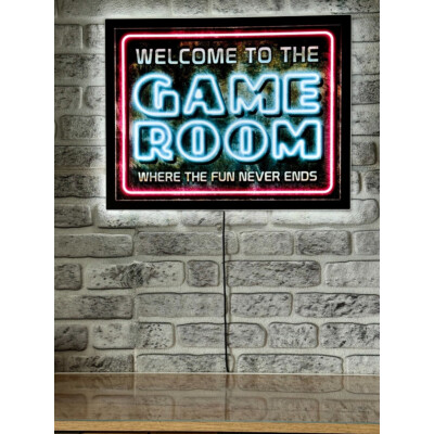 LED Acrylboard Game Room