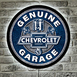 LED Acrylboard Chevrolet Garage